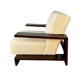 Ralph Lauren Bryant Chair, Linen Like Fabric and Wood, sku: 032844